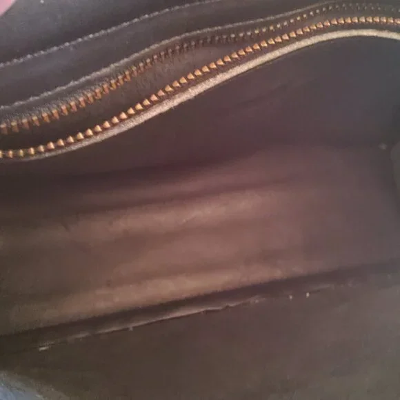 Vintage Coach Navy Court Crossbody Handbag + Hangtag 9870 - Picture 9 of 14